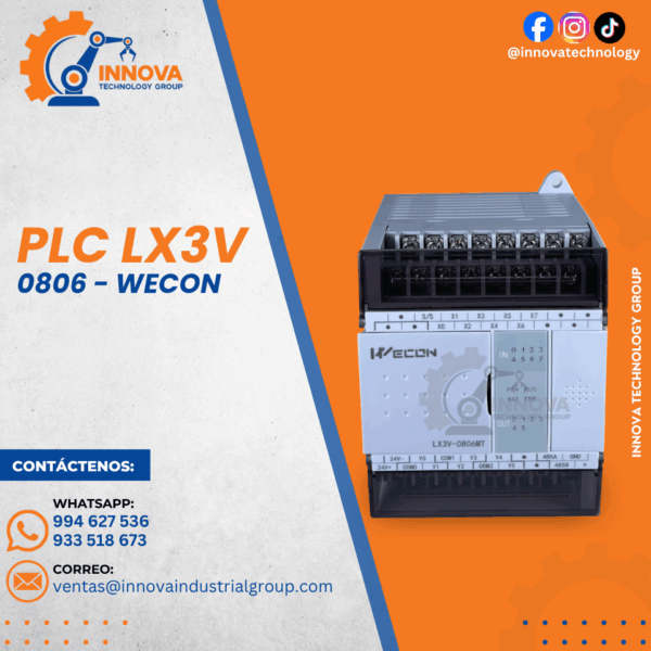 PLC LX3V 0806 – WECON – INNOVA INDUSTRIAL