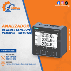ANALIZADOR DE REDES SENTRON PAC3220 - SIEMENS