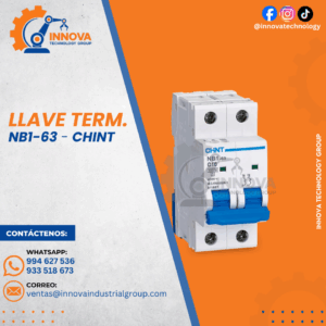 LLAVE TERMOMAGNÉTICA NB1-63 - CHINT