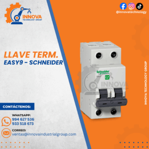 LLAVE TERMOMÁGNETICA EASY9 - SCHNEIDER