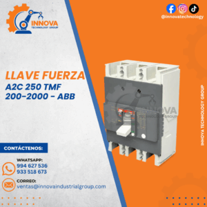 LLAVE DE FUERZA A2C 250 TMF 200-2000 - ABB
