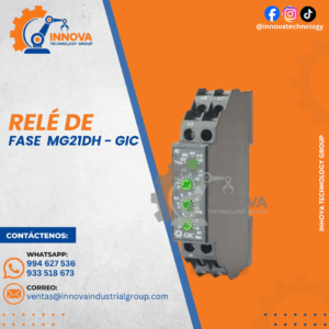 RELÉ DE FASE MG21DH - GIC